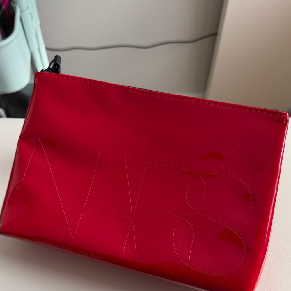 NARS Glossy Red Cosmetic Pouch
